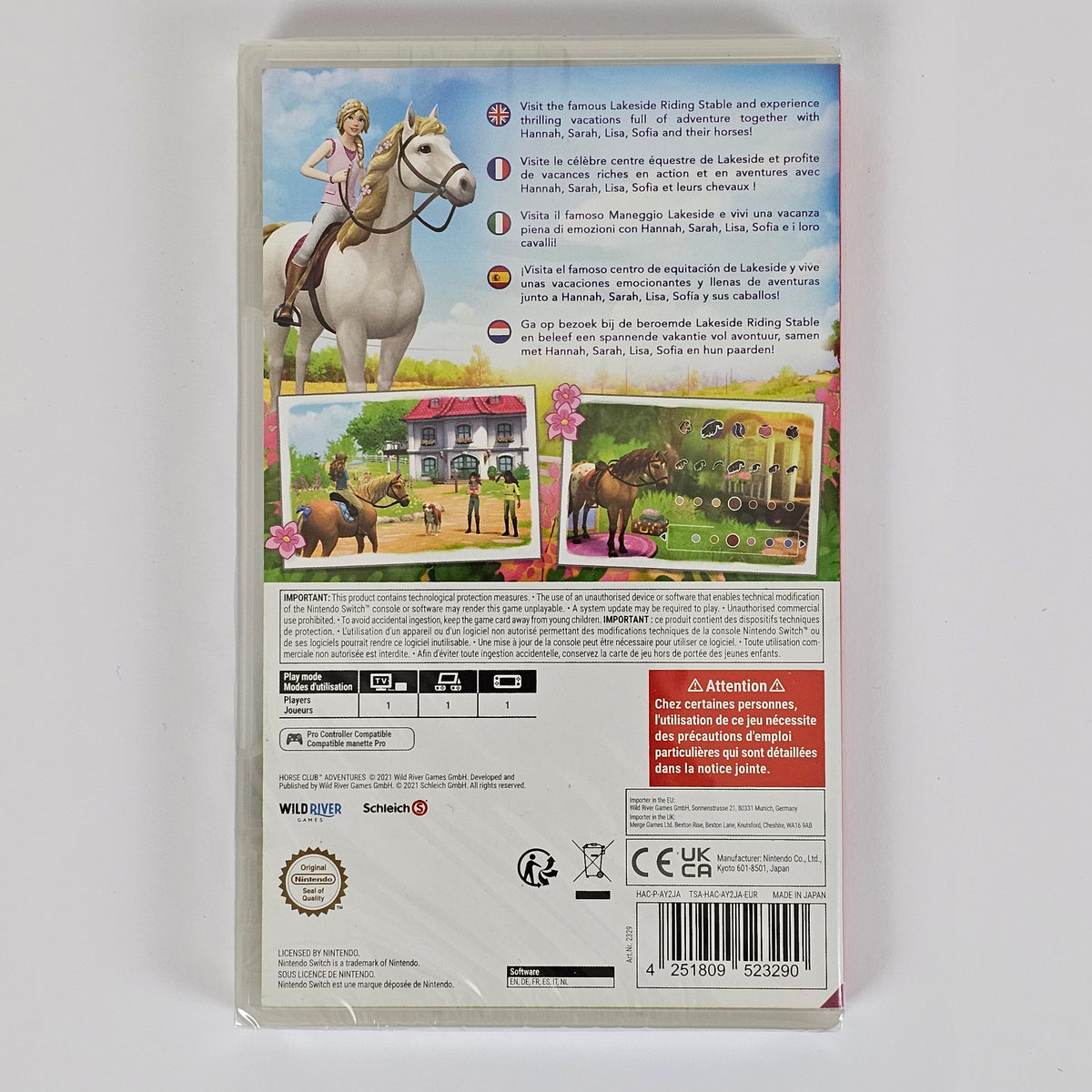 Horse Club Adventures Nintendo [NS]