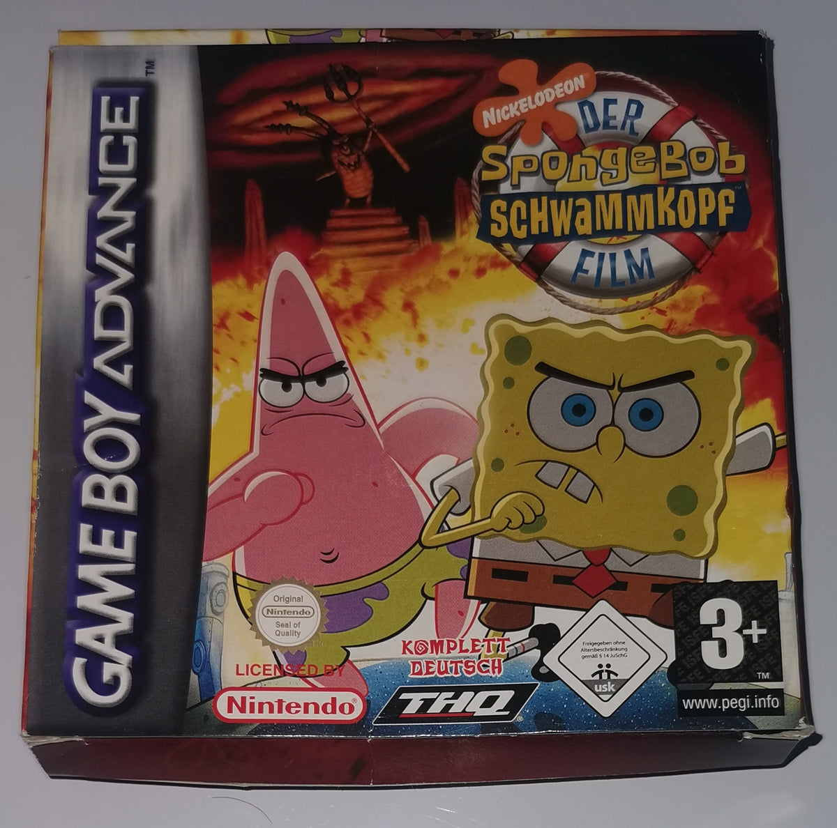 SpongeBob Schwammkopf Der Film (Game Boy) [Gut]