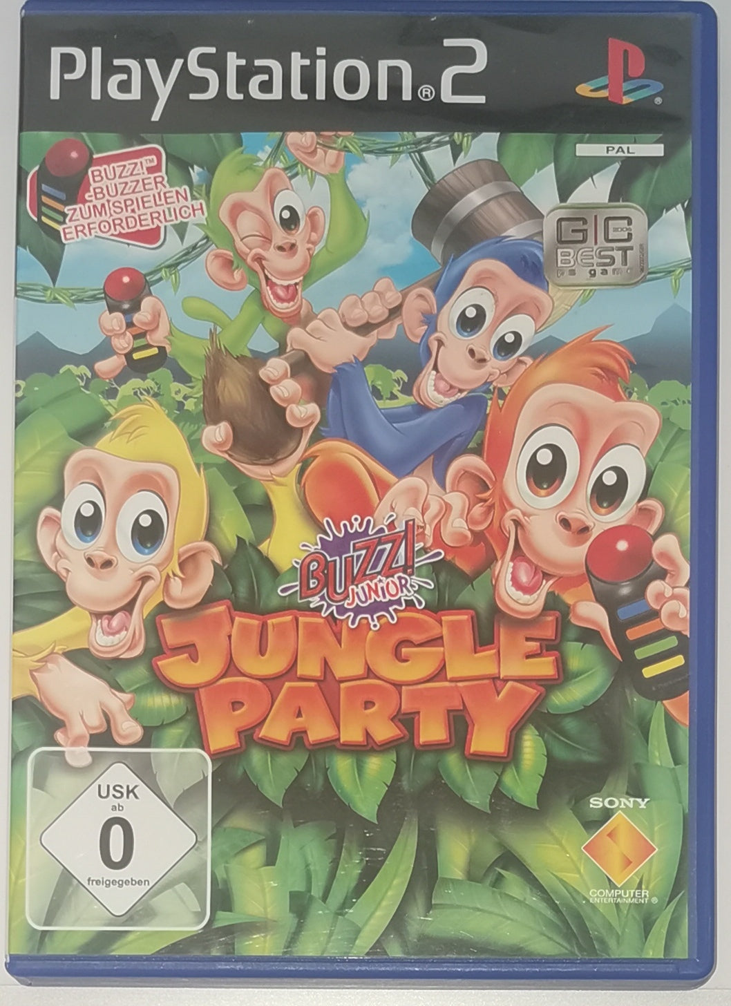 BUZZ! Junior: Jungle Party (Playstation 2) [Sehr Gut]