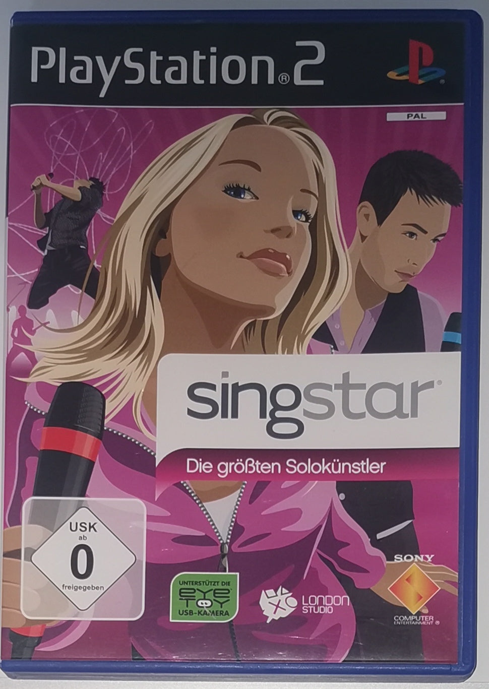 SingStar Die grossen Solokuenstler (Playstation 2) [Gut]