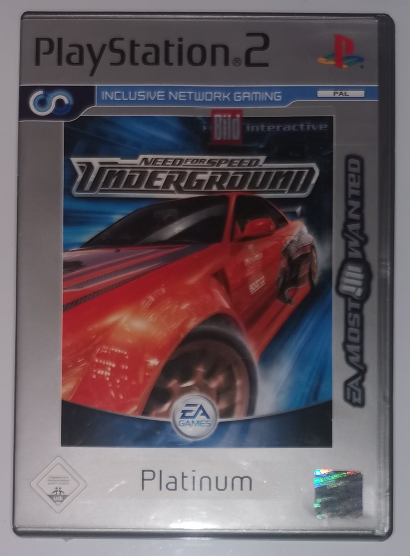 Need for Speed Underground Platinum EA Most Wanted (Playstation 2) [Sehr Gut]
