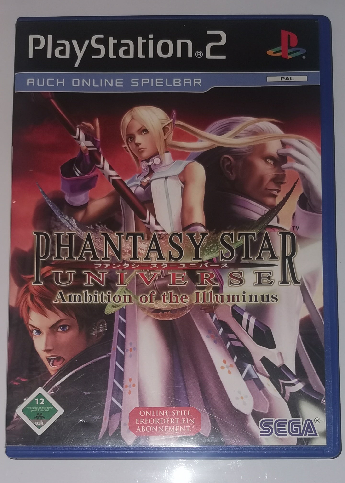 Phantasy Star Universe Ambition of Illuminus (Playstation 2) [Gut]