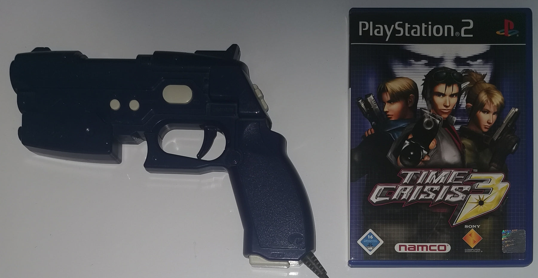 Time Crisis 3 GCon 2 ps2 (Playstation 2) [Gut]