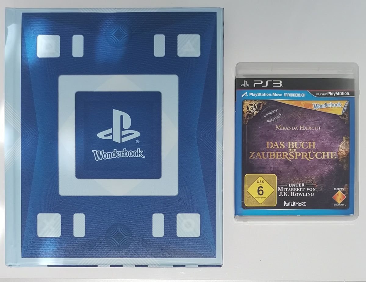 PS3 Wonderbook Das Buch der Zaubersprueche nur das Spiel ! (Playstation 3) [Gut]