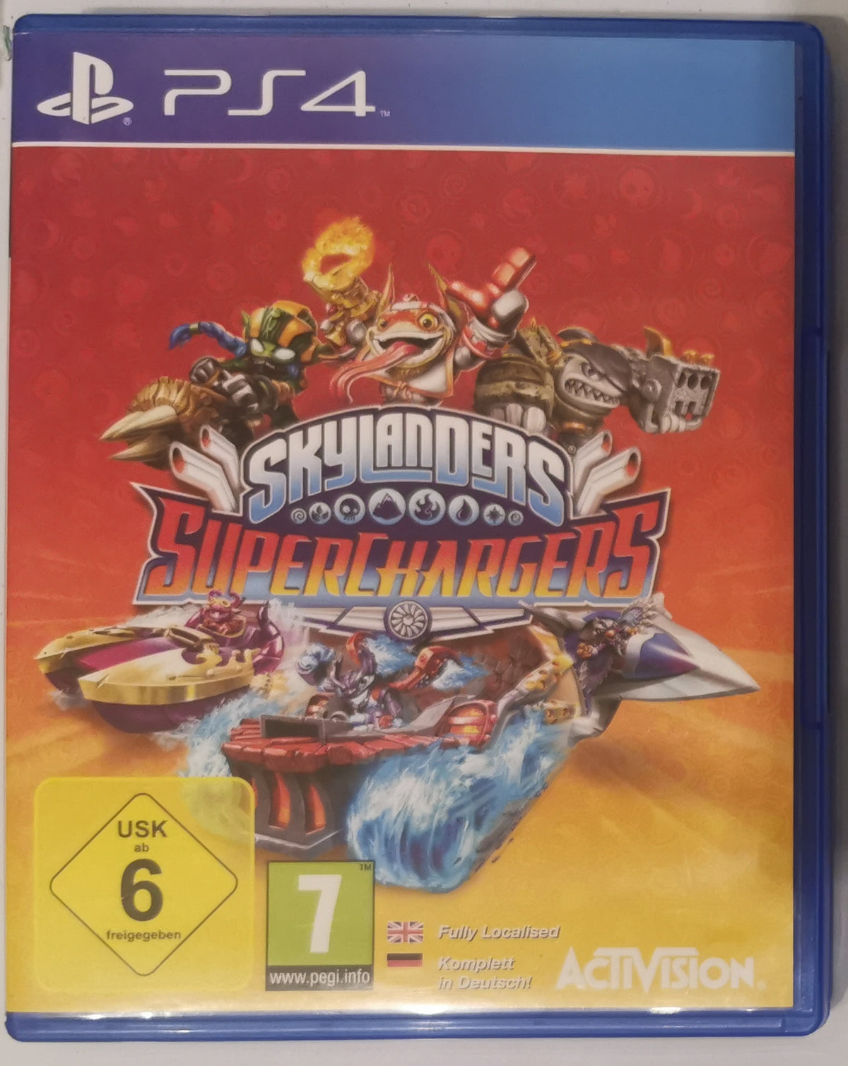 Skylanders Superchargers Spiel nur fuer PS4 (Playstation 3) [Gut]