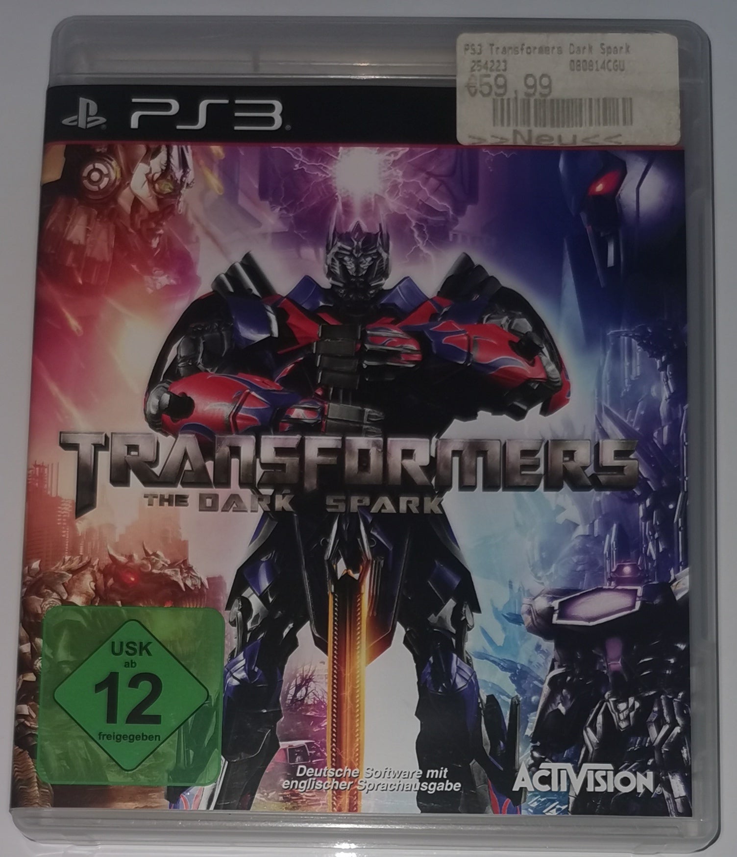 Transformers The Dark Spark PlayStation 3 [Gut]
