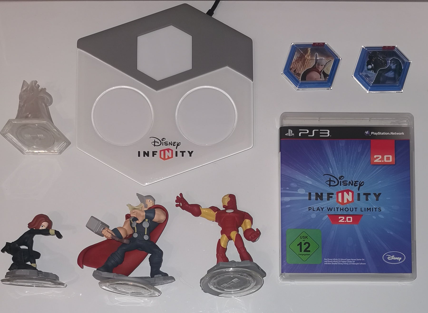 Disney Infinity 20 PS3 Avengers Spiel Disk Solos Neu Verpackt Disk keine zahlen or base enthalten (Playstation 3) [Sehr Gut]