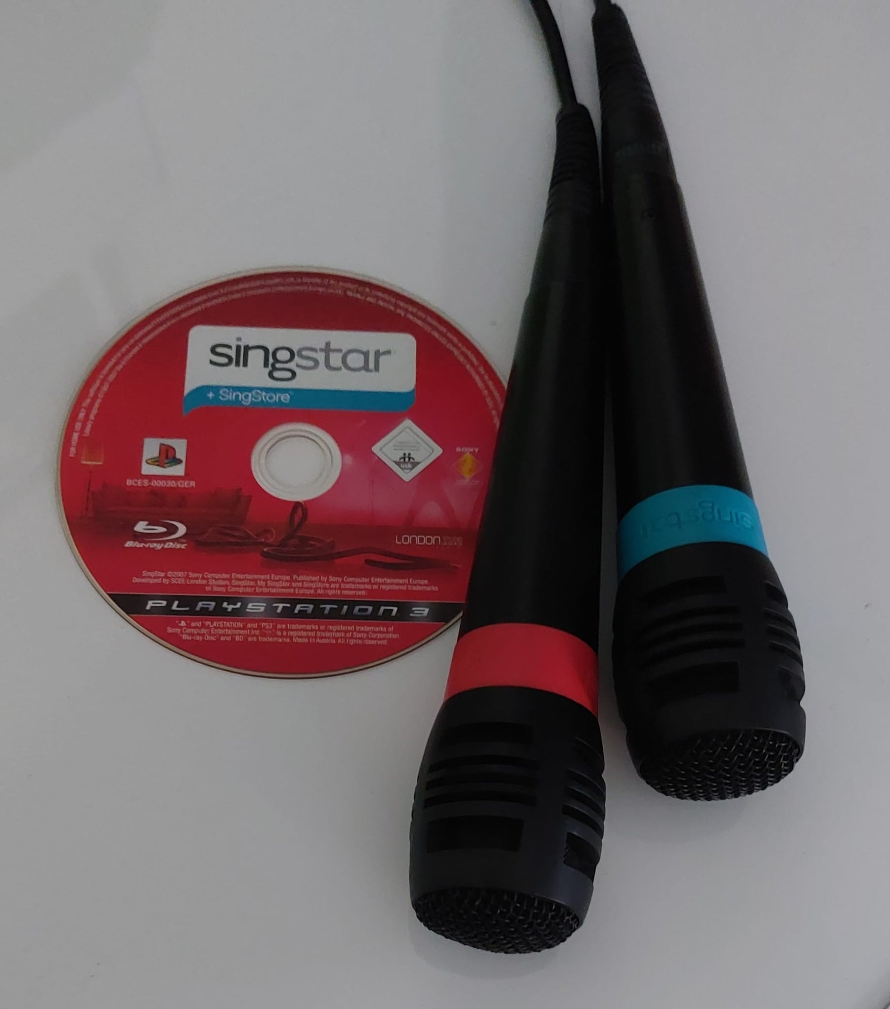 SingStar Vol 1 inkl 2 Mikrofone PS3 (Playstation 3) [Gut]