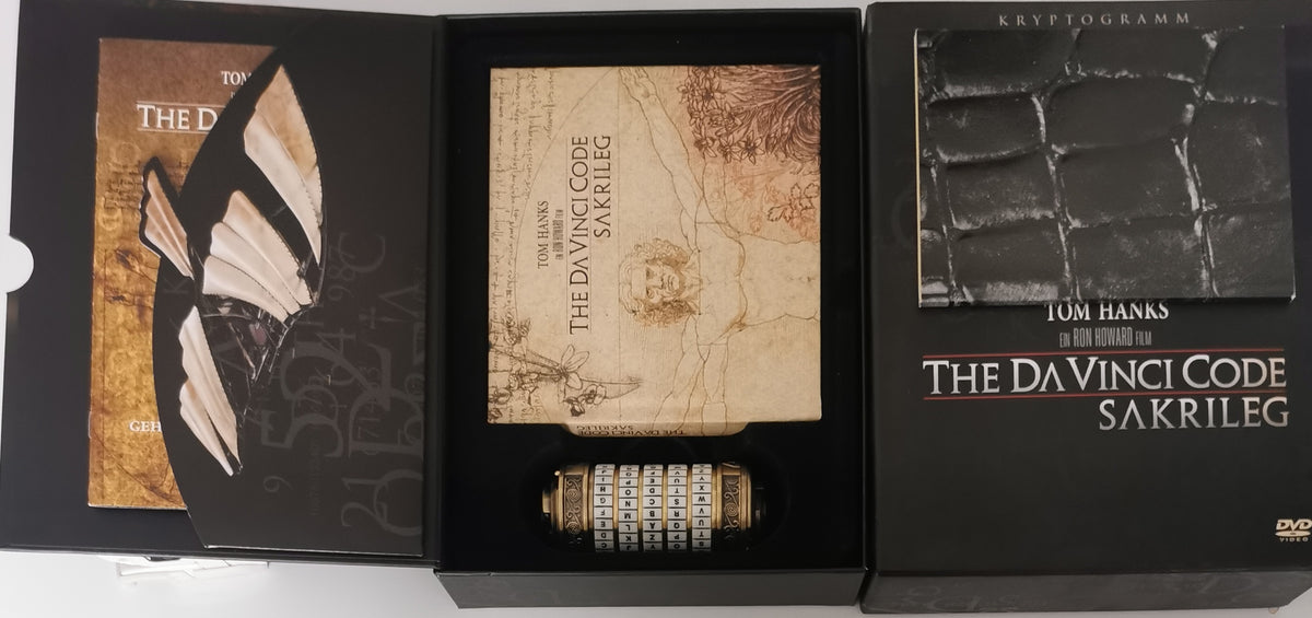 The Da Vinci Code Sakrileg Deluxe Extended Edition 2 DVDs Limited Edition [Wie Neu]