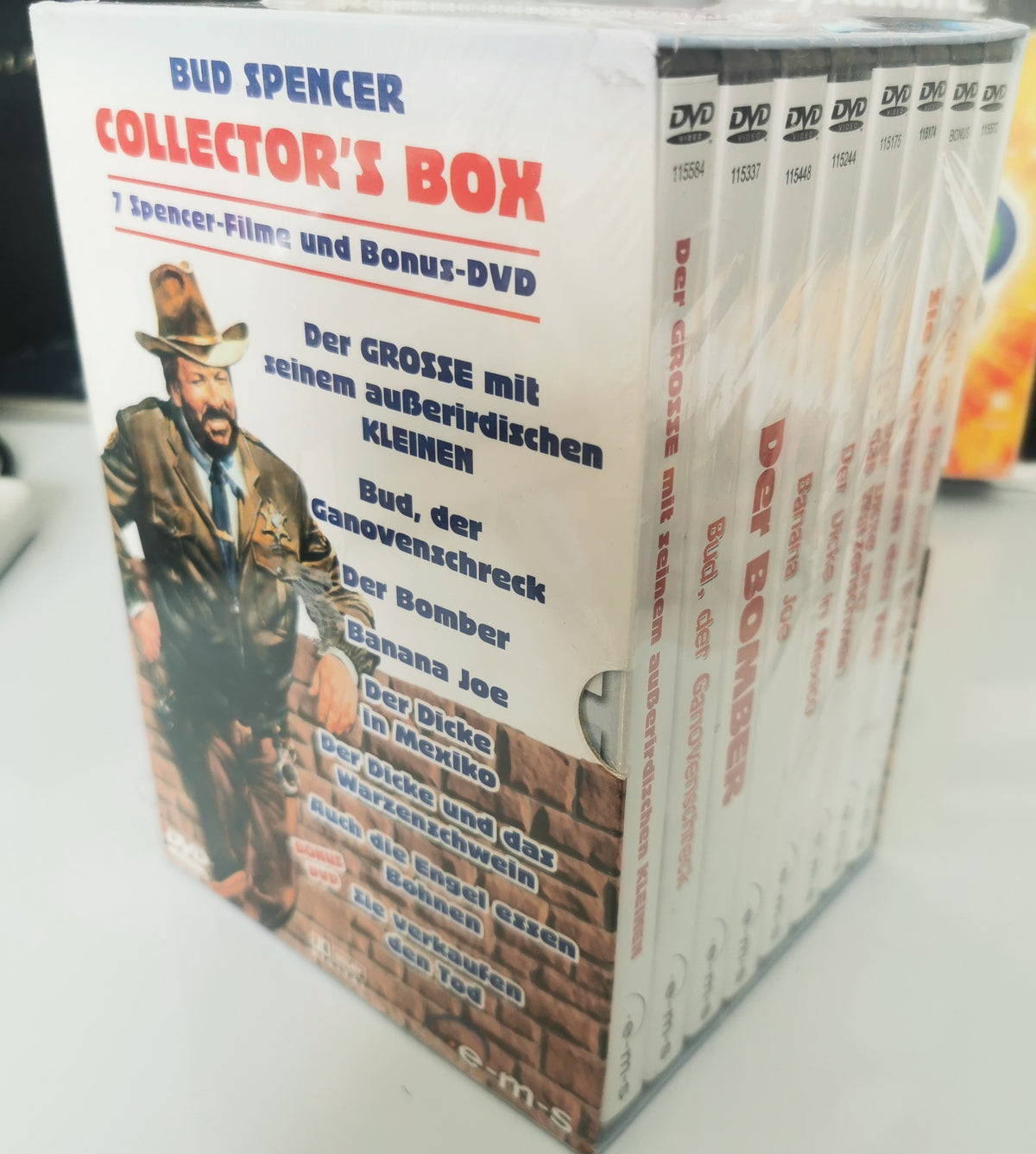 Bud Spencer Collectors Box 8 DVDs [Neu]