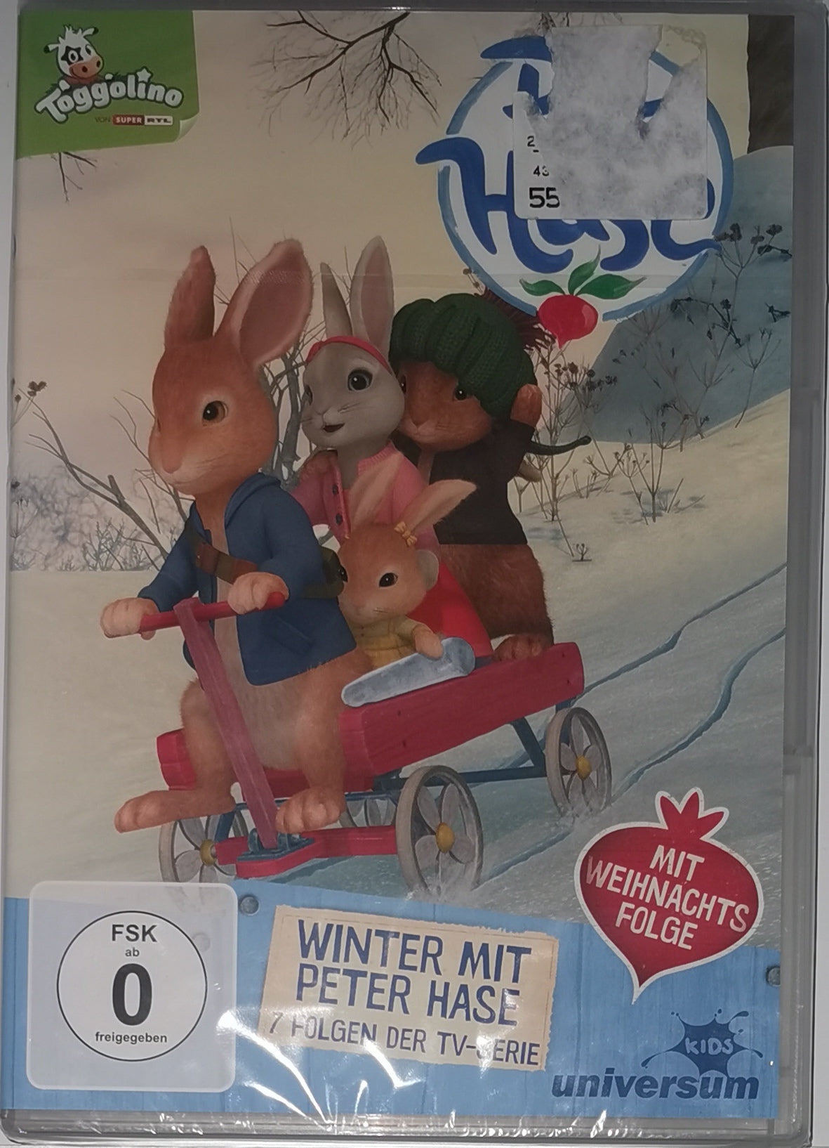Peter Hase Winter mit Peter Hase DVD [Neu]