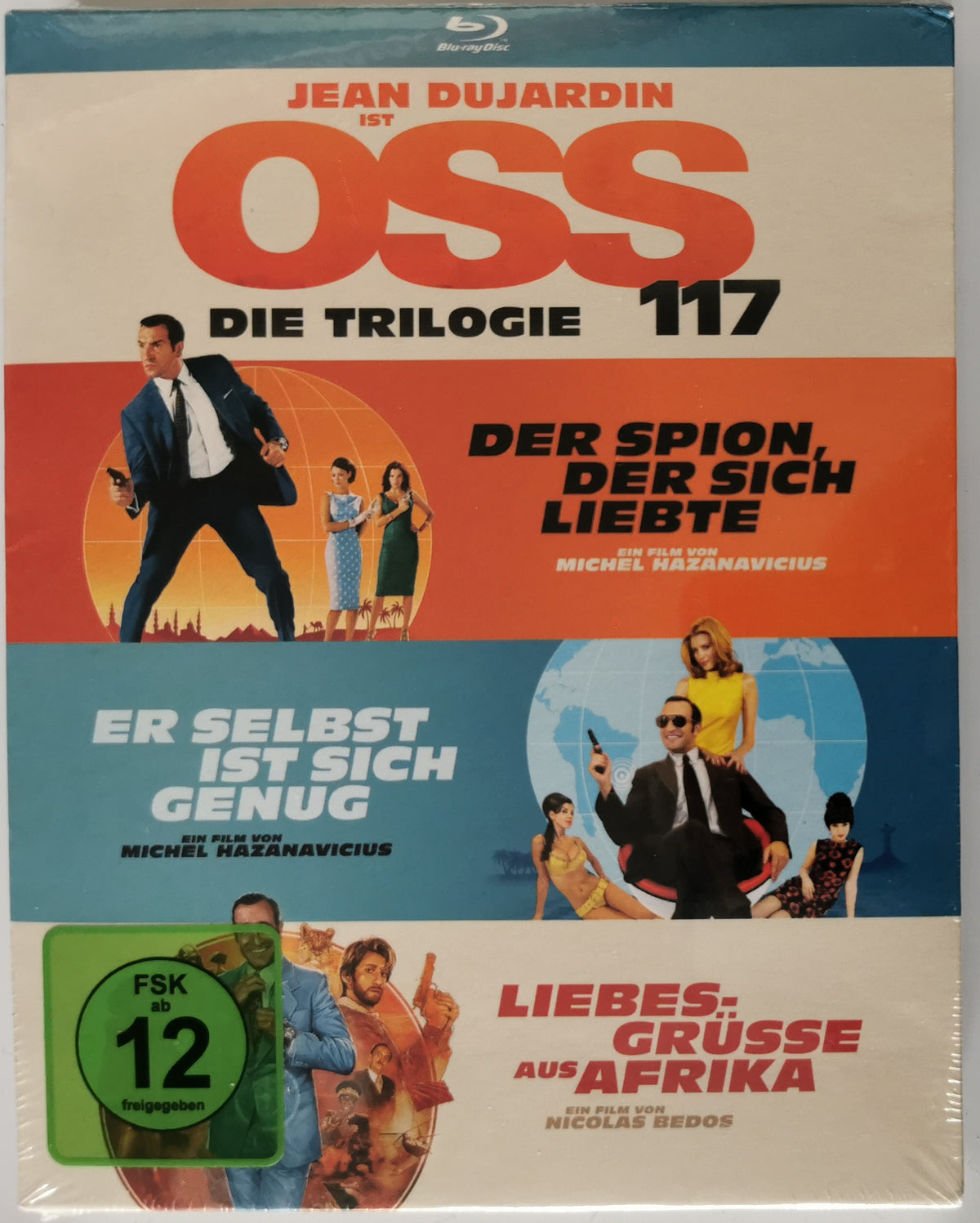 OSS 117 Die Trilogie Bluray (Blu-ray) [Neu]