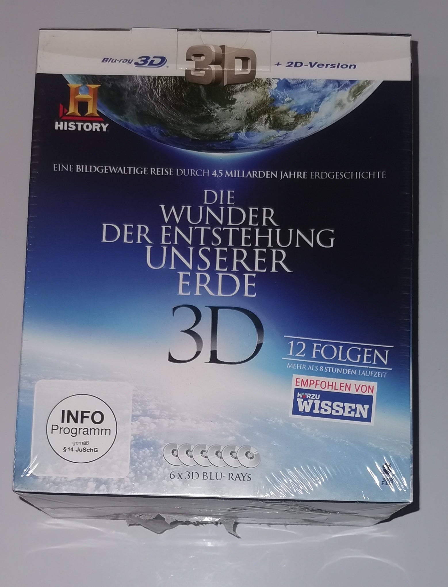 Die Wunder der Entstehung unserer Erde 3D Box (Blu-ray) [Neu]