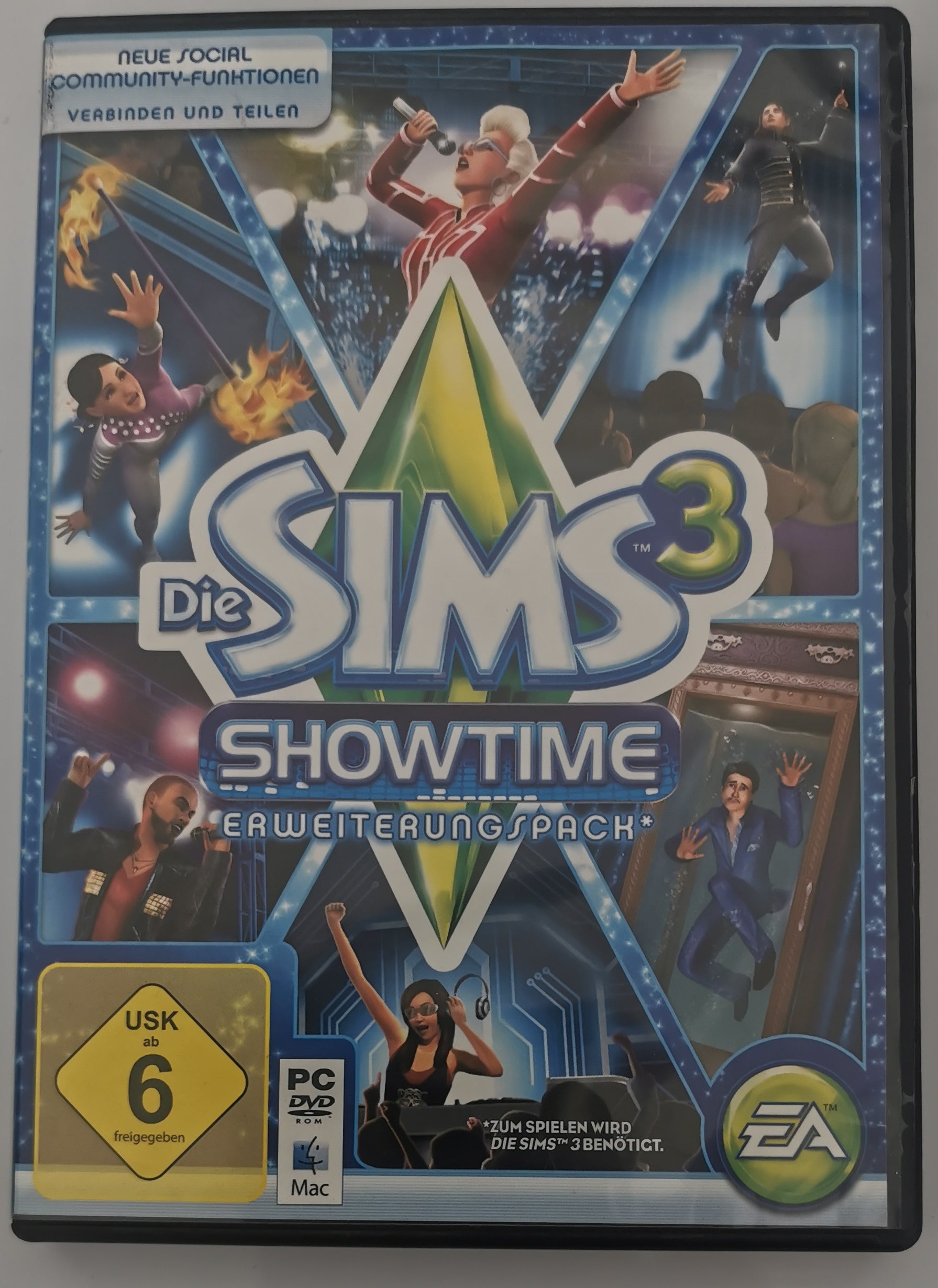 Die Sims 3 Showtime (Windows) [Sehr Gut]