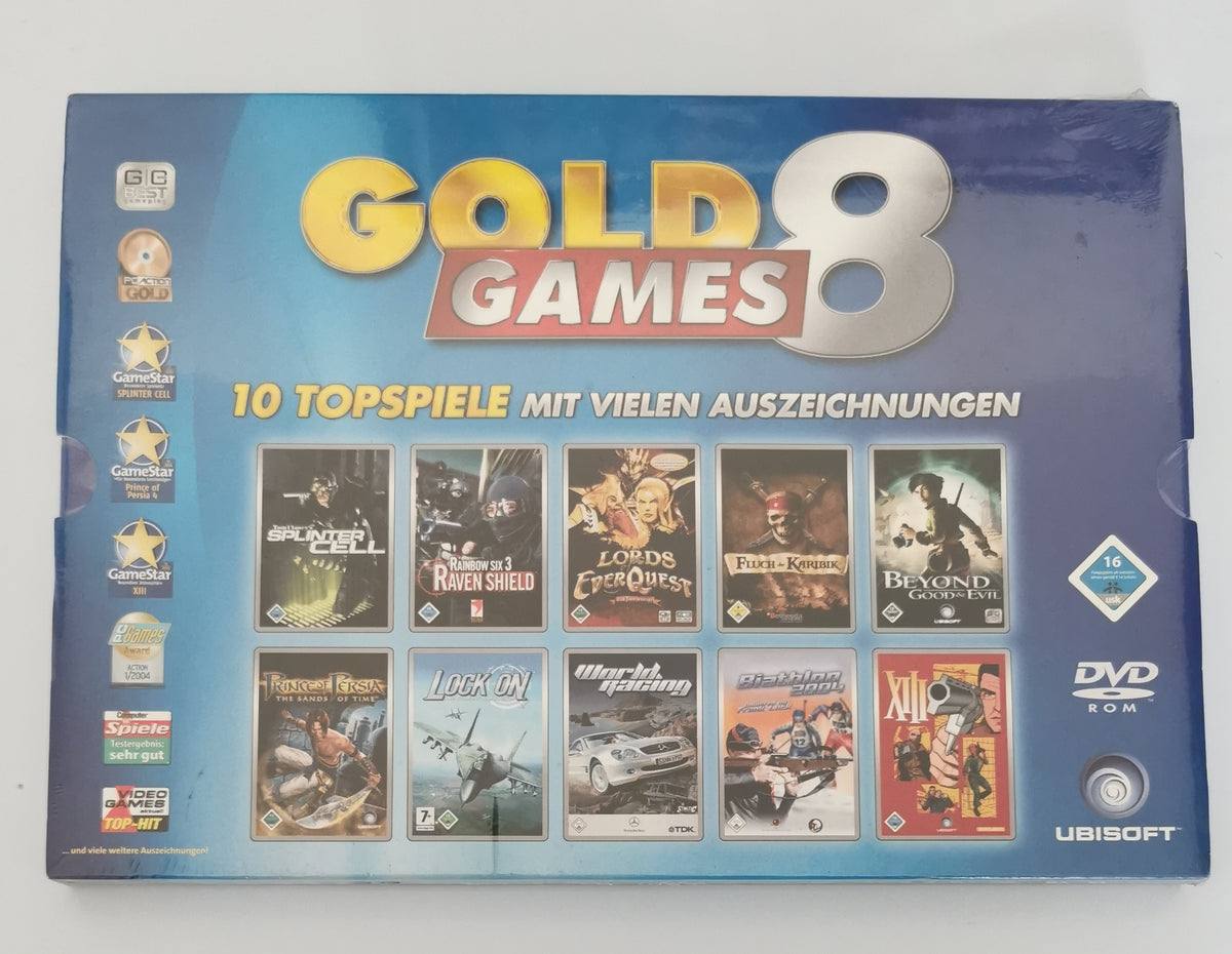 Gold Games 8 DVDROM (Windows) [Neu]