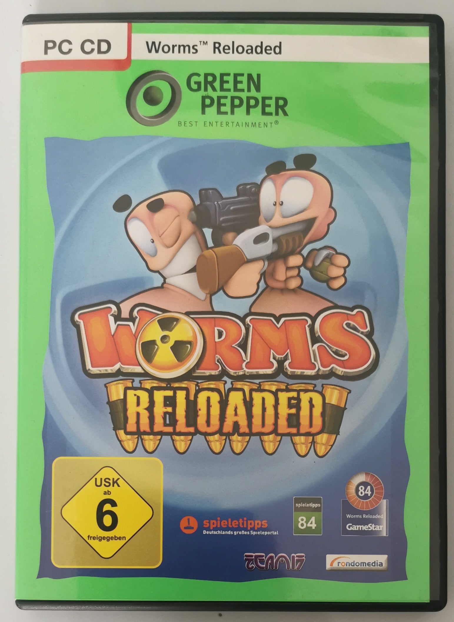 Worms Reloaded Software Pyramide PC (Windows) [Gut]