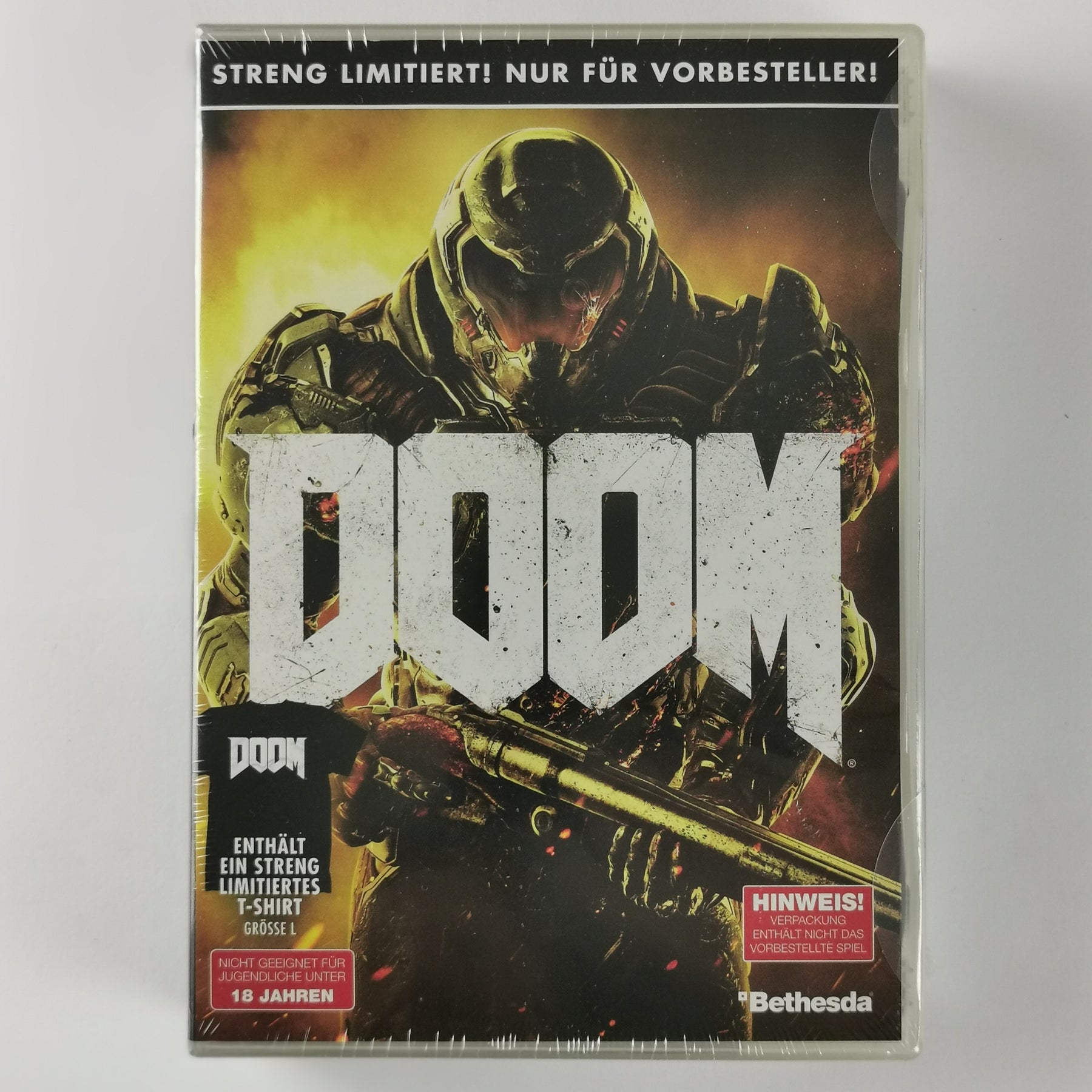 DOOM limitiertes T Shirt Größe L [PC]