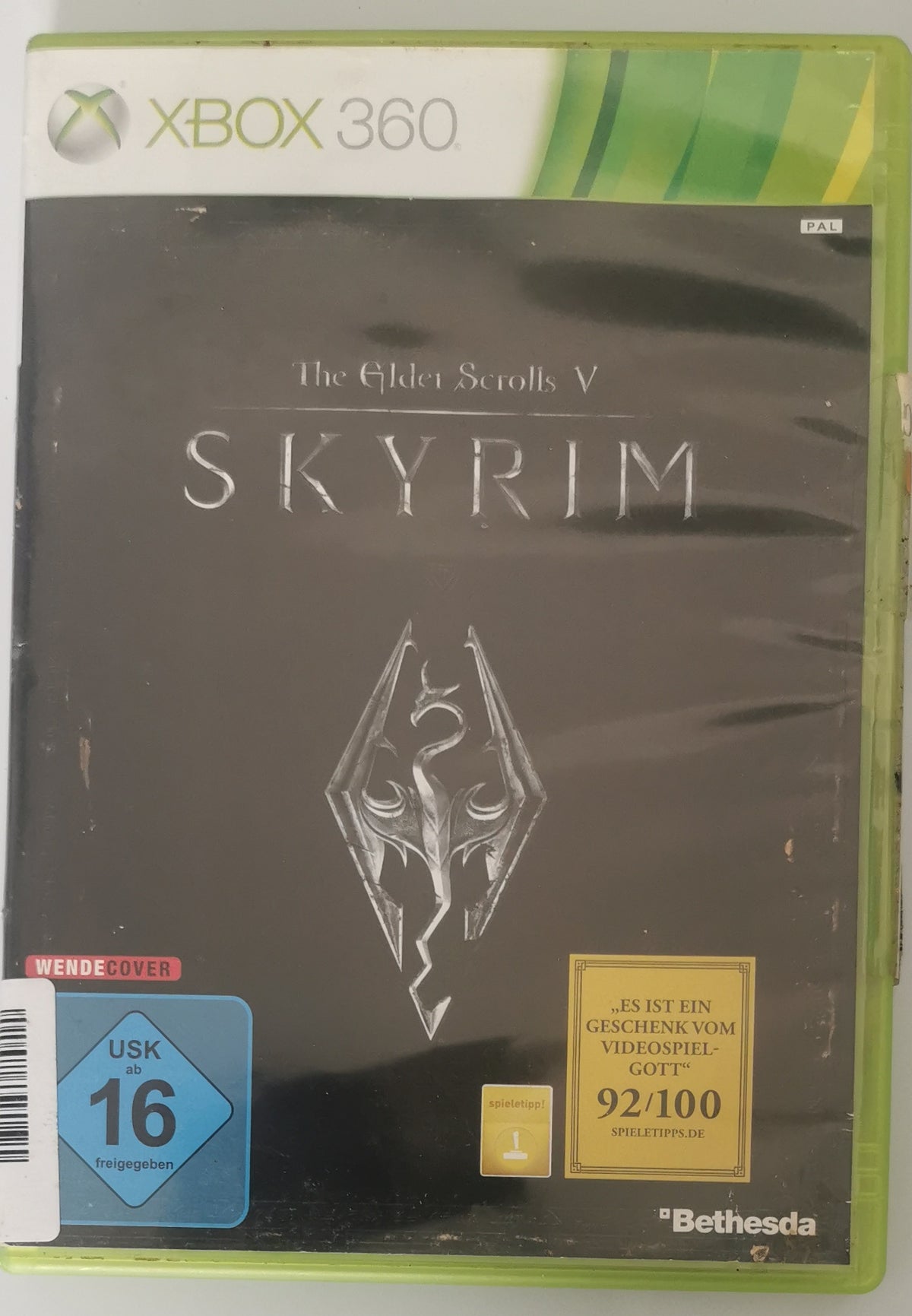 The Elder Scrolls V: Skyrim (X360 Standard Edition) (Xbox 360) [Gut]