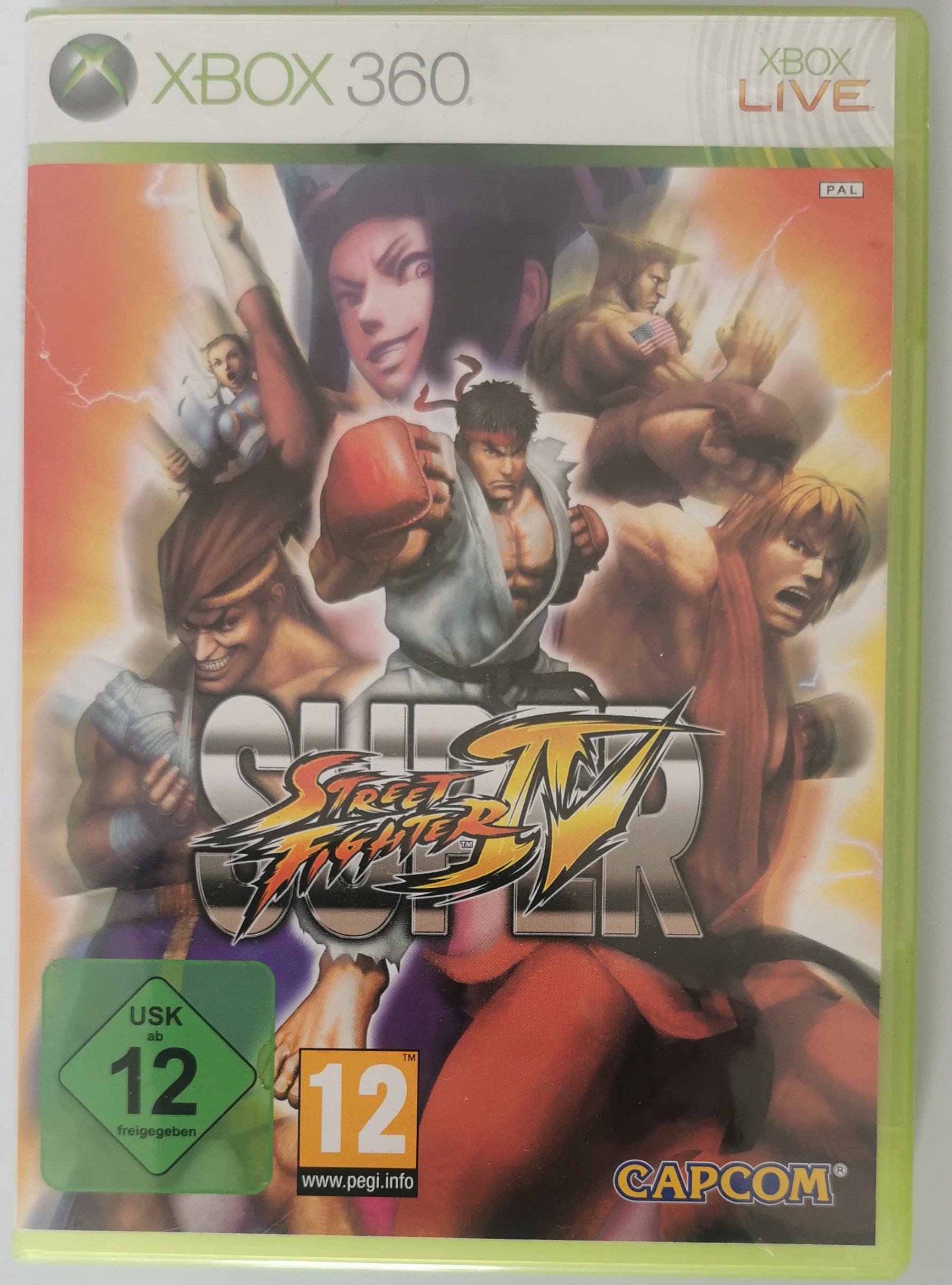 Super Street Fighter IV (Xbox 360) [Gut]