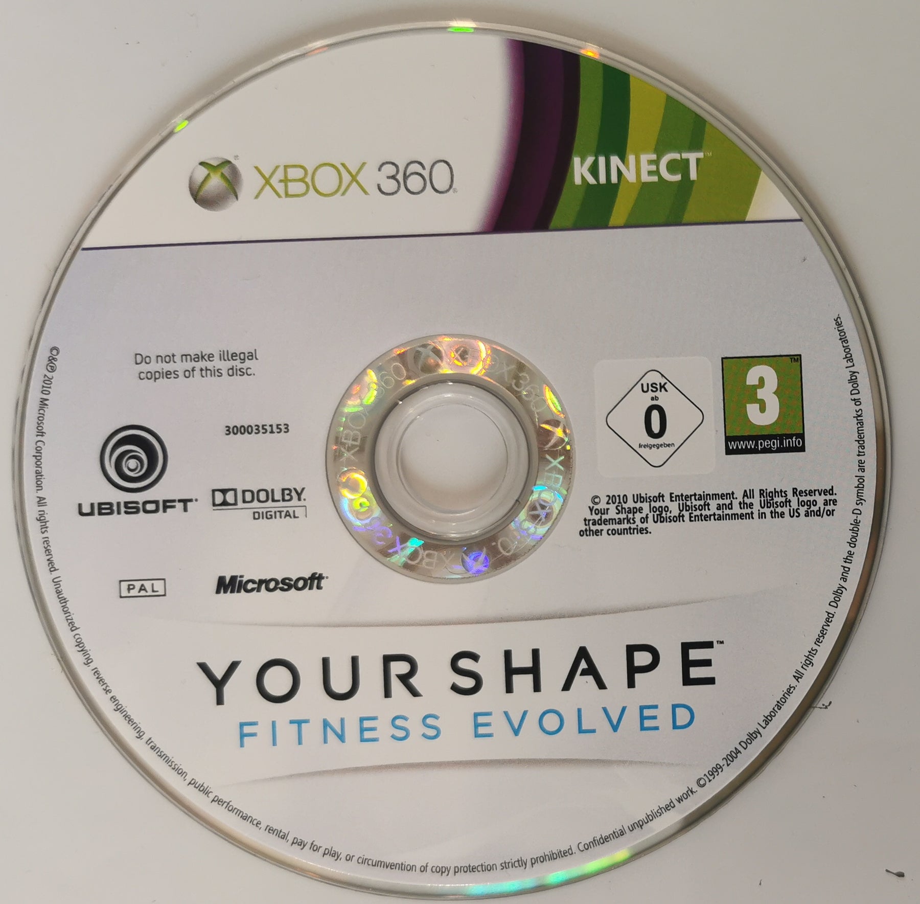 Your Shape Fitness Evolved 2012 Kinect erforderlich (Xbox 360) [Gut]