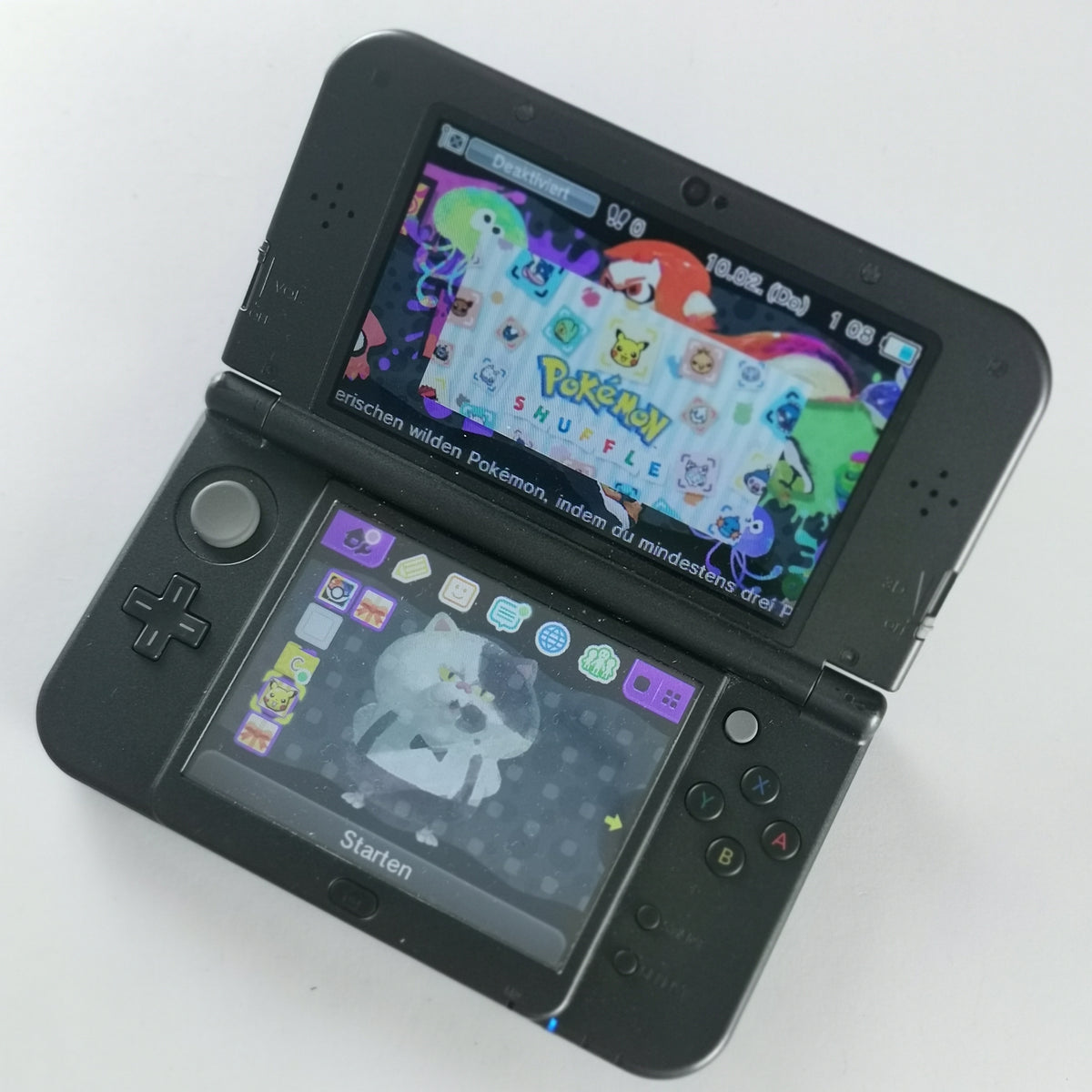 New Nintendo 3DS XL metallic schw.[3DS]