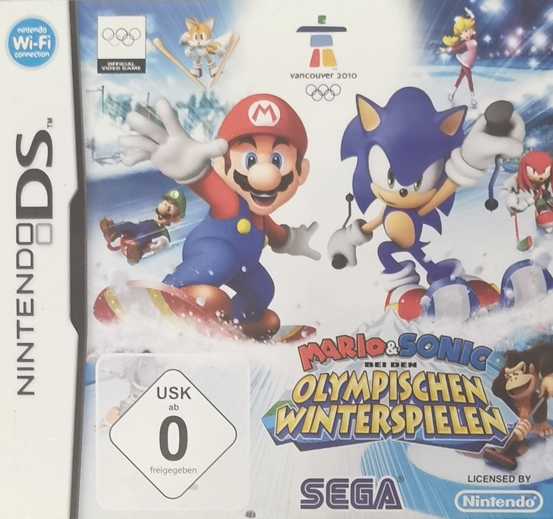 Mario und Sonic bei den Olympischen Winterspielen (Nintendo DS) [Gut]