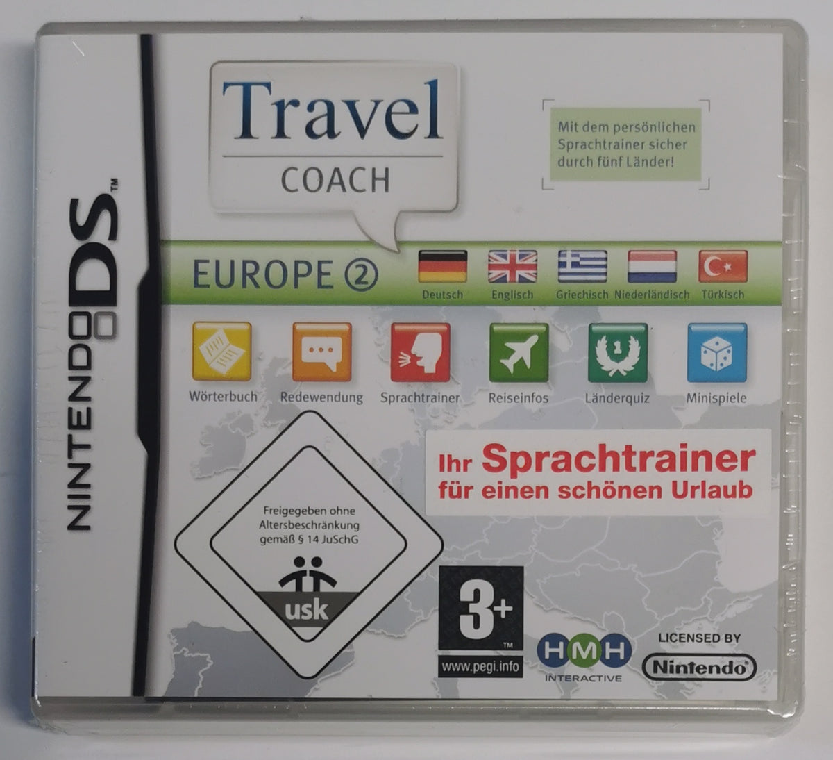 Travel COACH Europe 2 (Nintendo DS) [Neu]