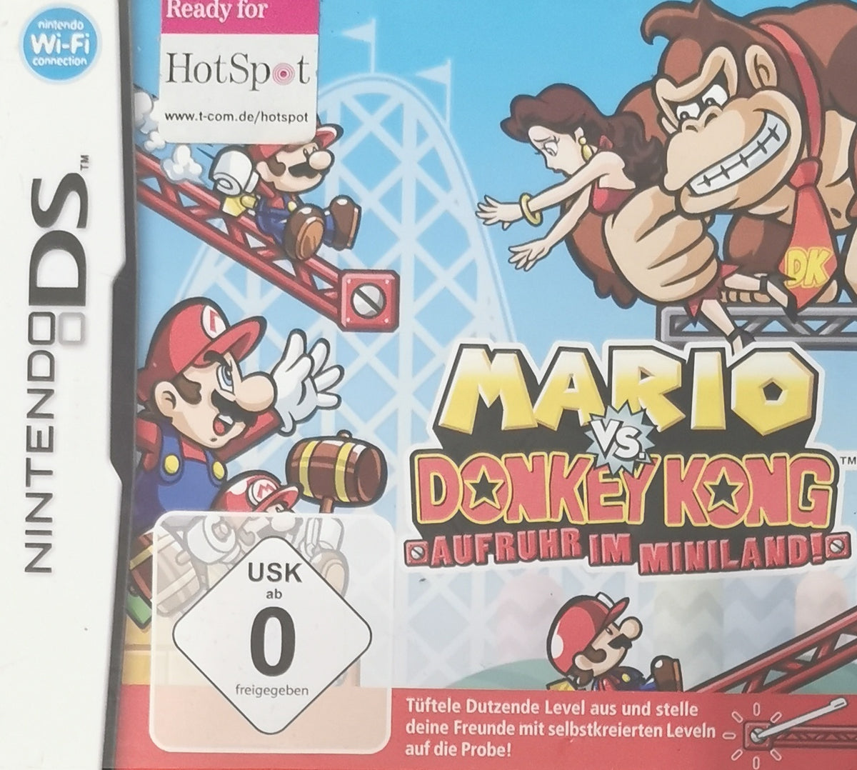 Mario vs Donkey Kong Aufruhr im Miniland Nintendo DS [Gut]