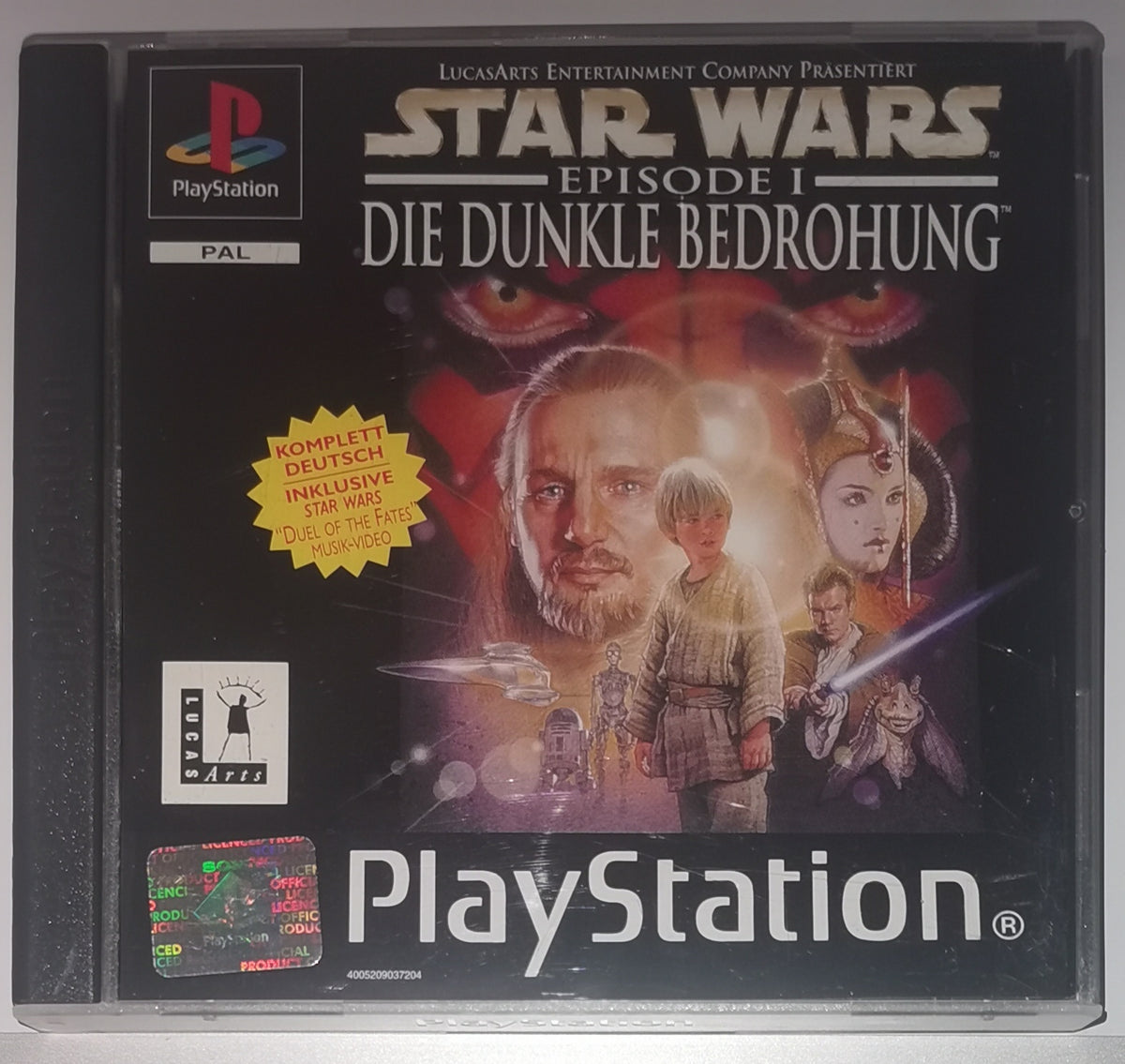 Star Wars Episode I: Die dunkle Bedrohung (Playstation 1) [Sehr Gut]