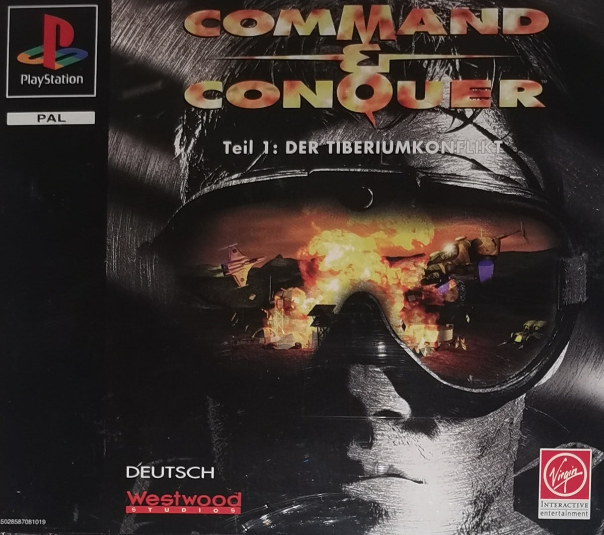 Command Conquer Der Tiberiumkonflikt (Playstation 1) [Wie Neu]