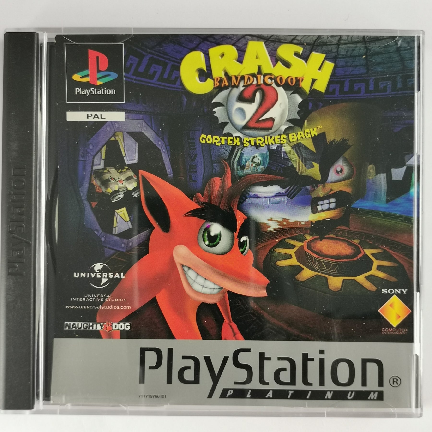 Crash Bandicoot 2 Platinum Cortex [PS1]