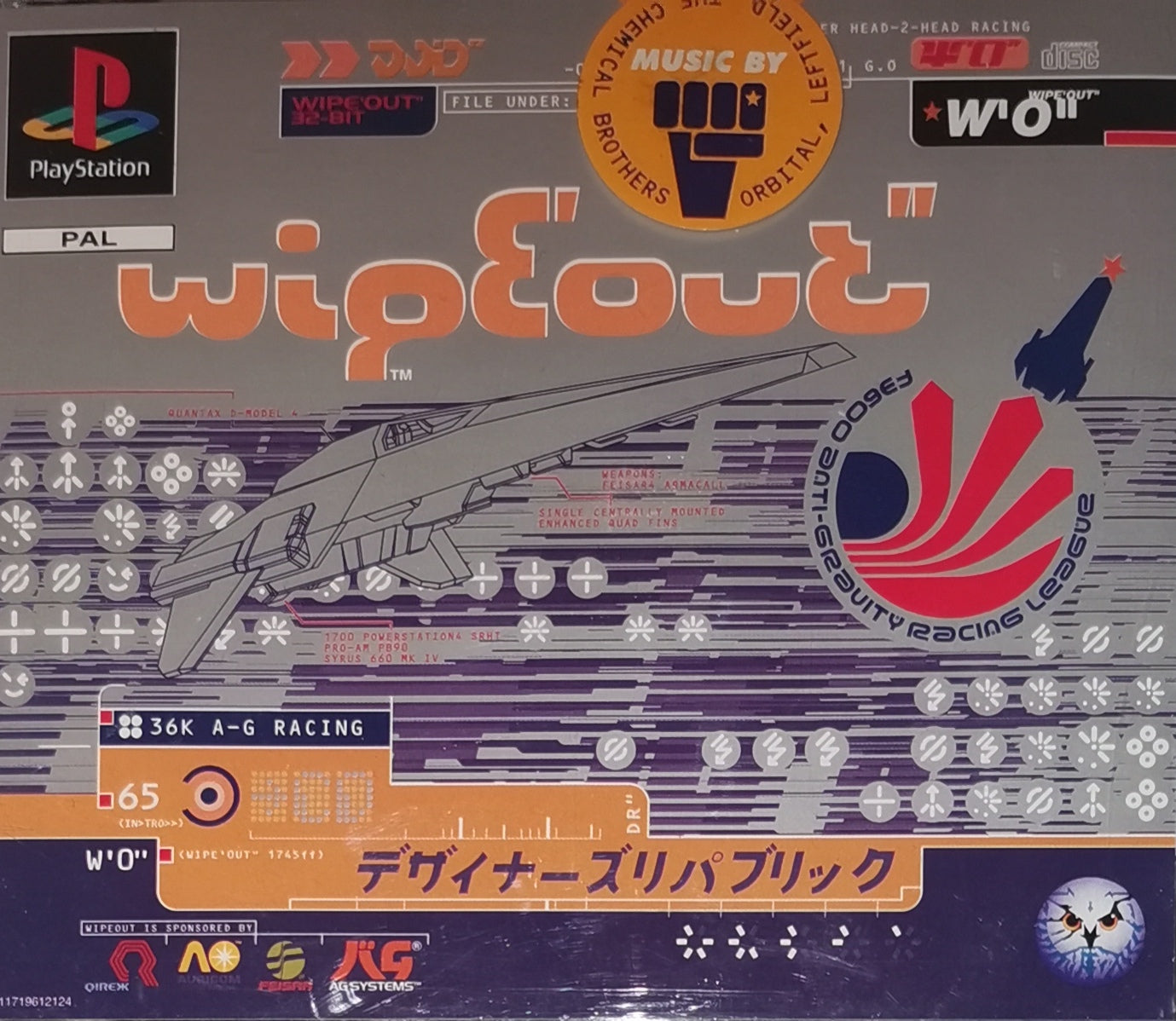 WipEout (Playstation 1) PS1