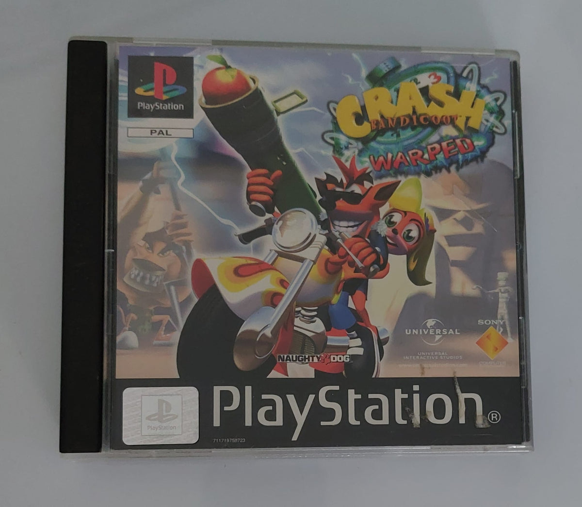 Crash Bandicoot 3 Warped Playstation 1 PS1 [Gut]