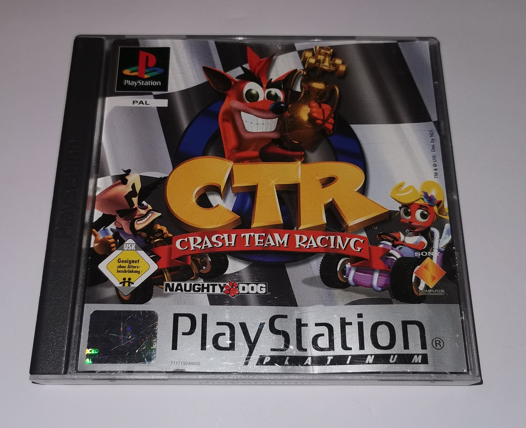 Crash Team Racing (Playstation 1) [Akzeptabel]