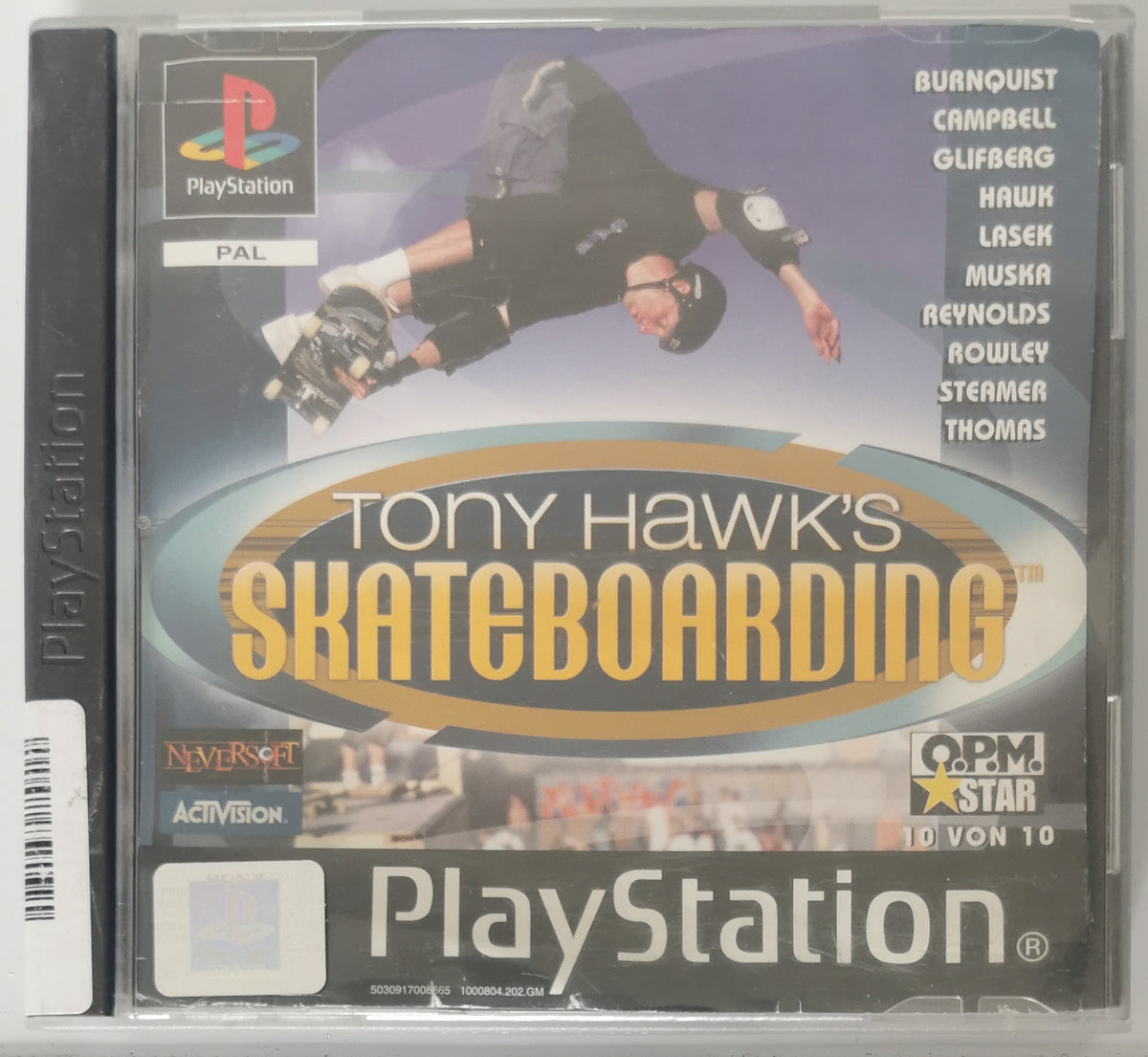 Tony Hawks Skateboarding (Playstation 1) [Akzeptabel]