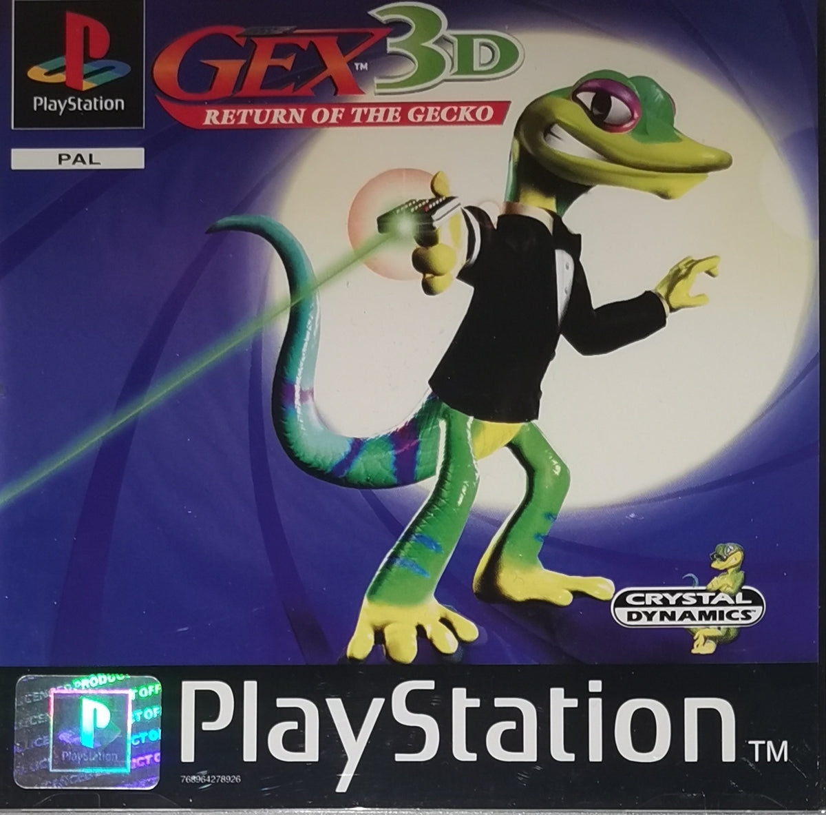 Gex 3D Return of the Gecko PS1 (Playstation 1) [Wie Neu]