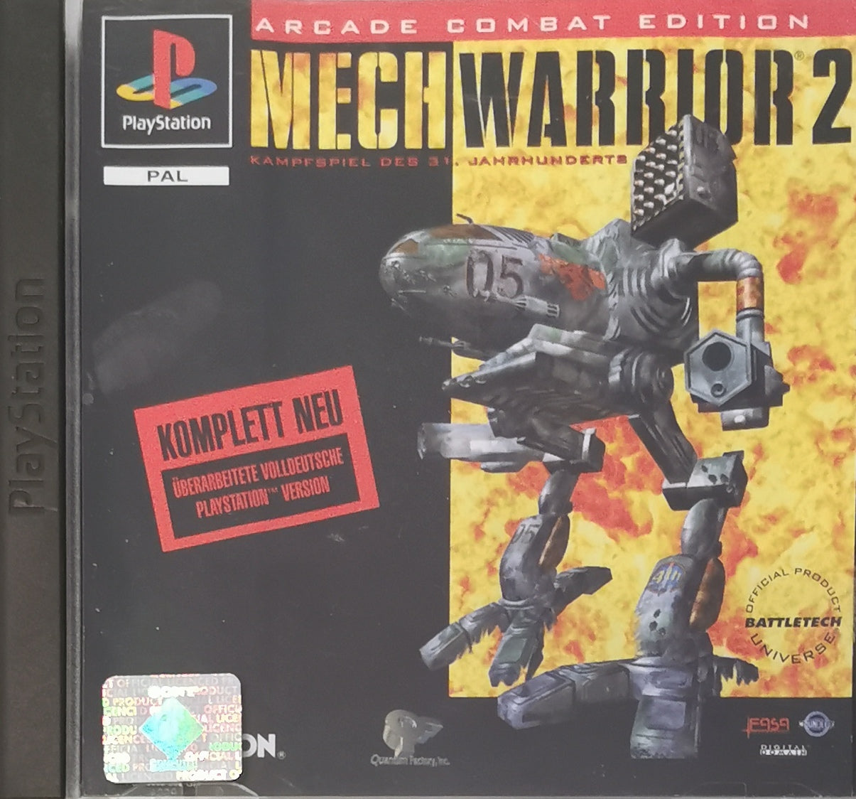 Mechwarrior 2 (Playstation 1) [Gut]