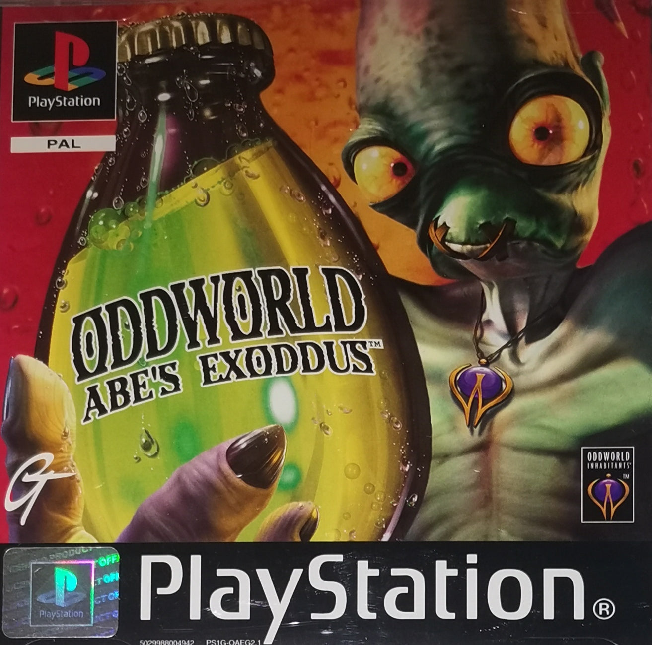 Oddworld 2 Abes Exoddus (Playstation 1) [Wie Neu]