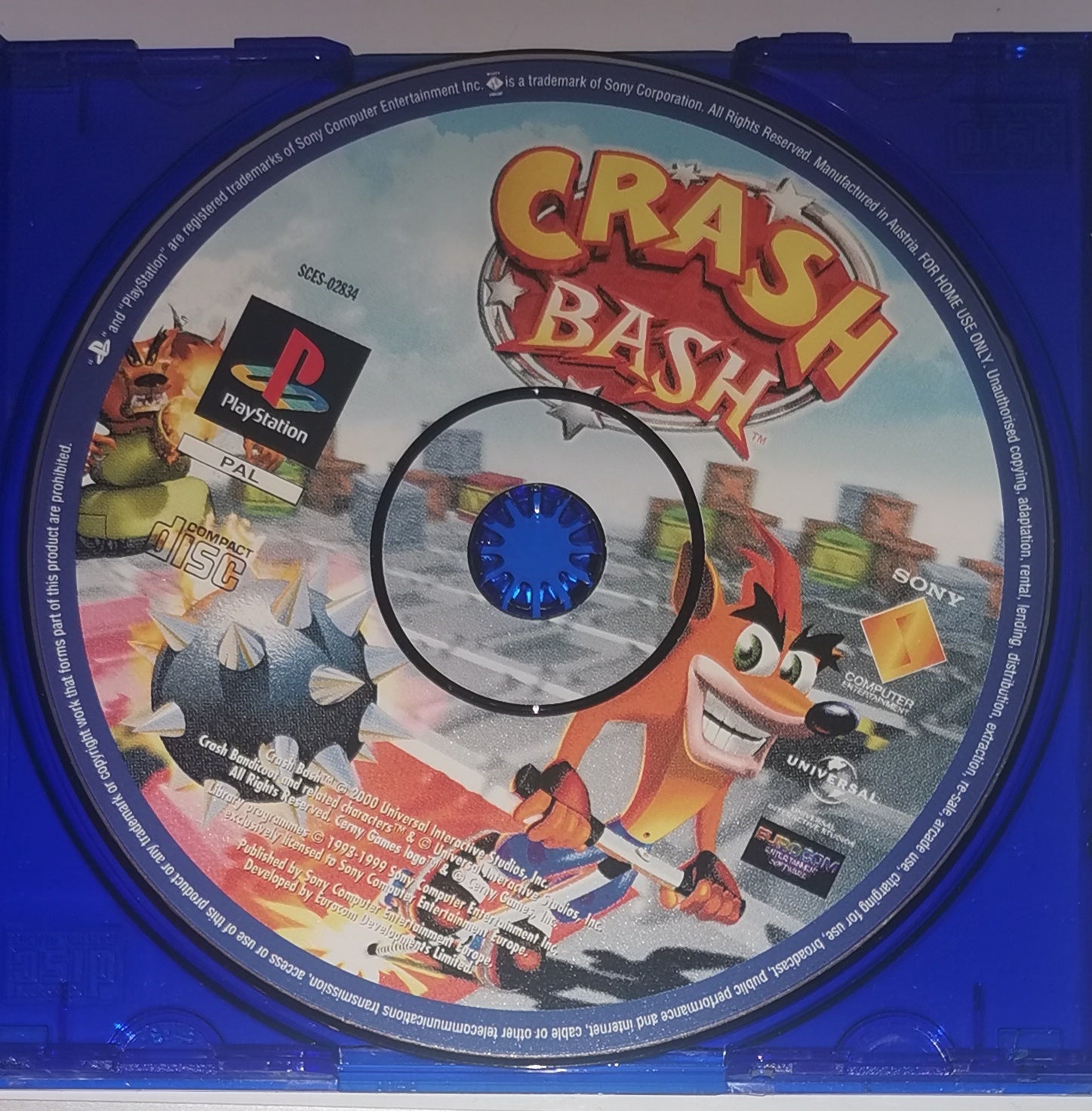 Crash Bash (Playstation 1) [Akzeptabel]