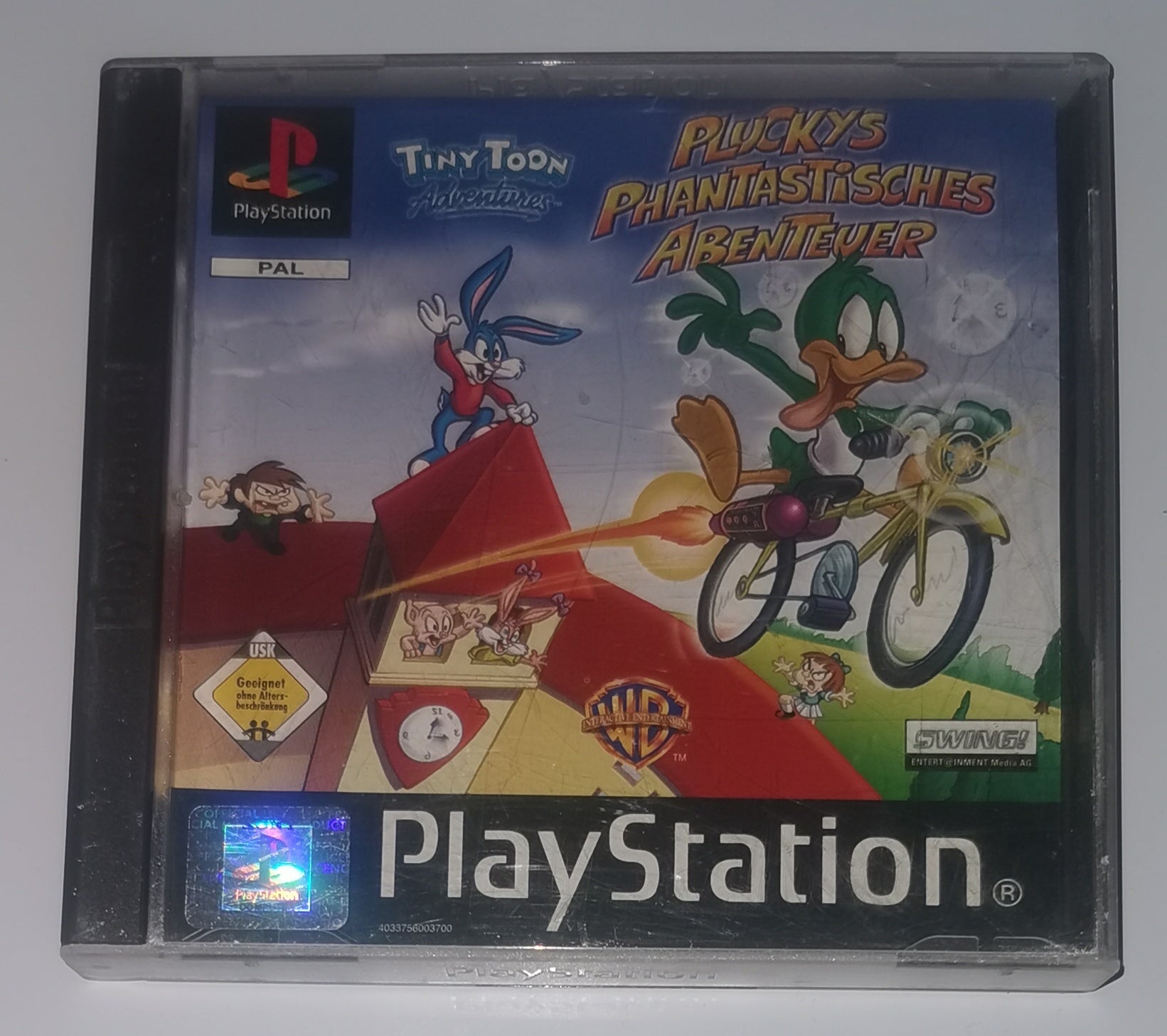 Tiny Toons Pluckys phantastisches Abenteuer (Playstation 1) [Akzeptabel]