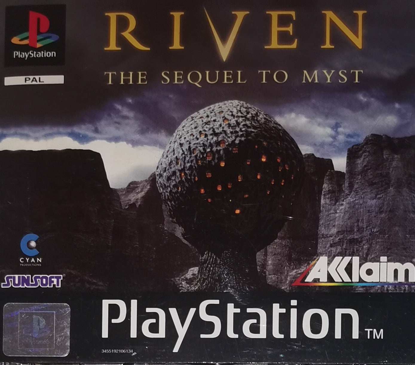 Riven The Sequel to Myst (Playstation 1) [Wie Neu]
