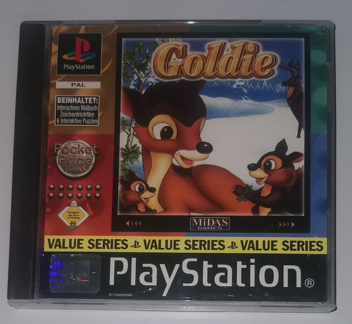 Goldie (Playstation 1) [Sehr Gut]