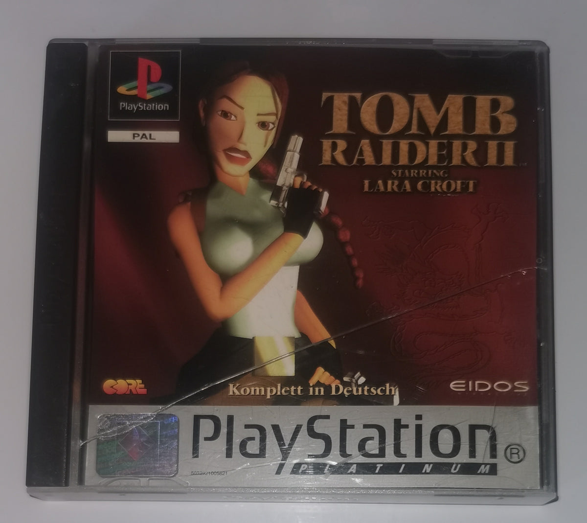 Tomb Raider II Platinum Sony PlayStation (Playstation 1) [Akzeptabel]