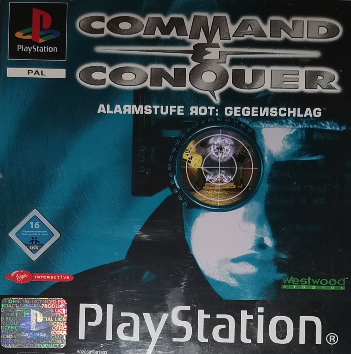 Command and Conquer Alarmstufe Rot Gegenschlag Software Pyramide (Playstation 1) [Gut]