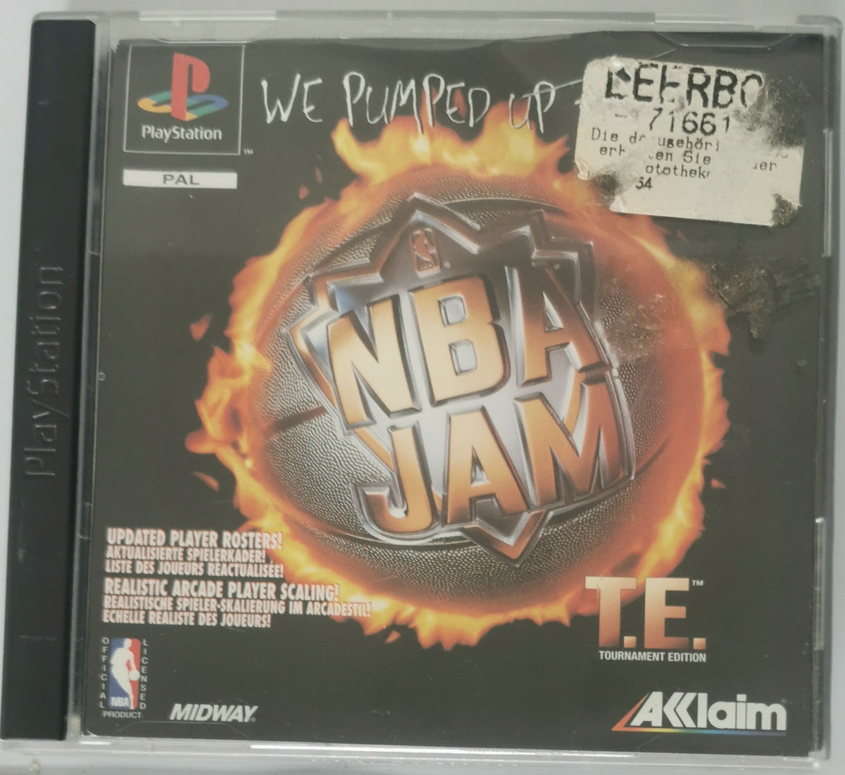 NBA Jam TE PS1  (Playstation 1) [Gut]