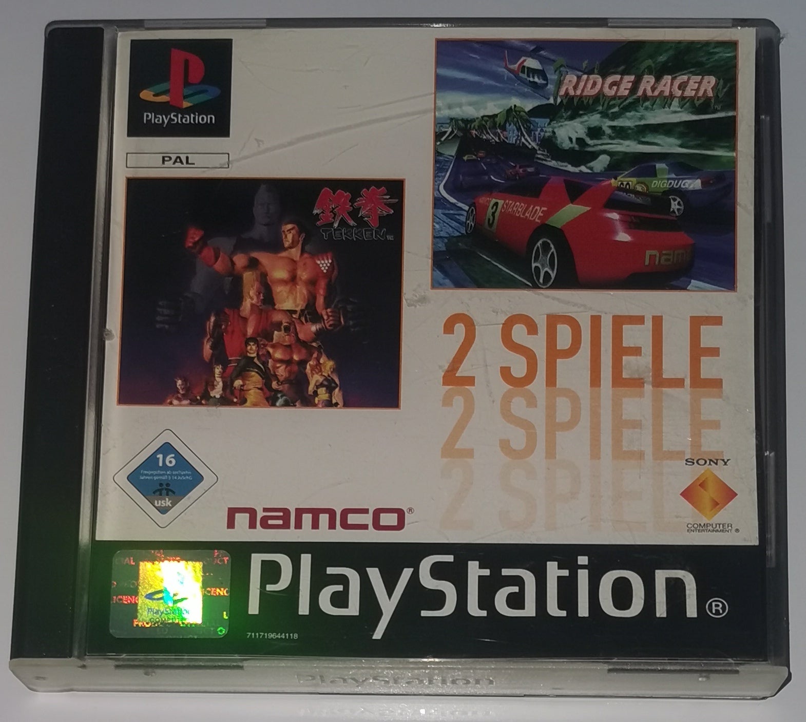 Twinpack Tekken amp Ridge Racer (Playstation 1) [Gut]
