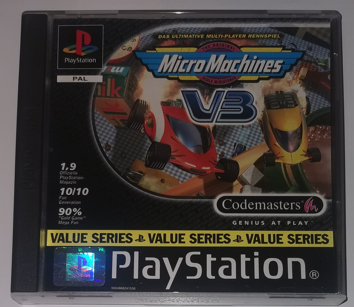 Micro Machines V3 (Playstation 1) [Sehr Gut]