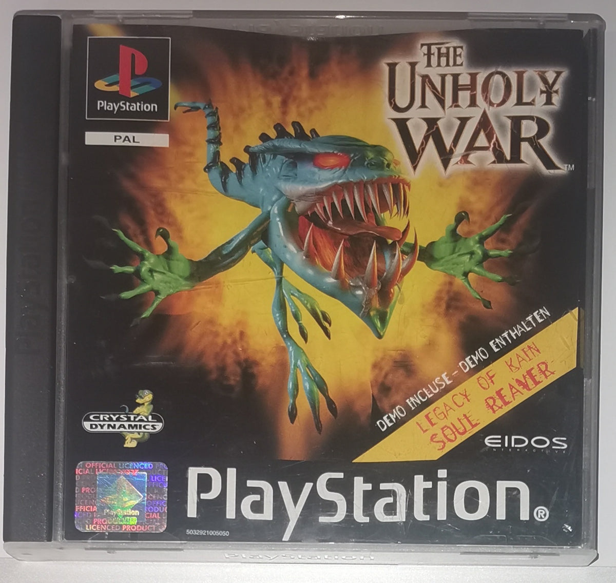 The Unholy War (Playstation 1) [Gut]