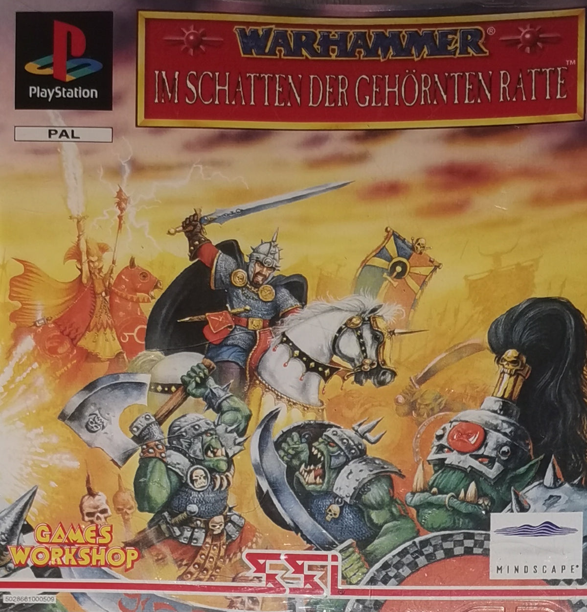 Warhammer im Schatten der gehoernten Ratte Playstation 1 [Wie Neu]