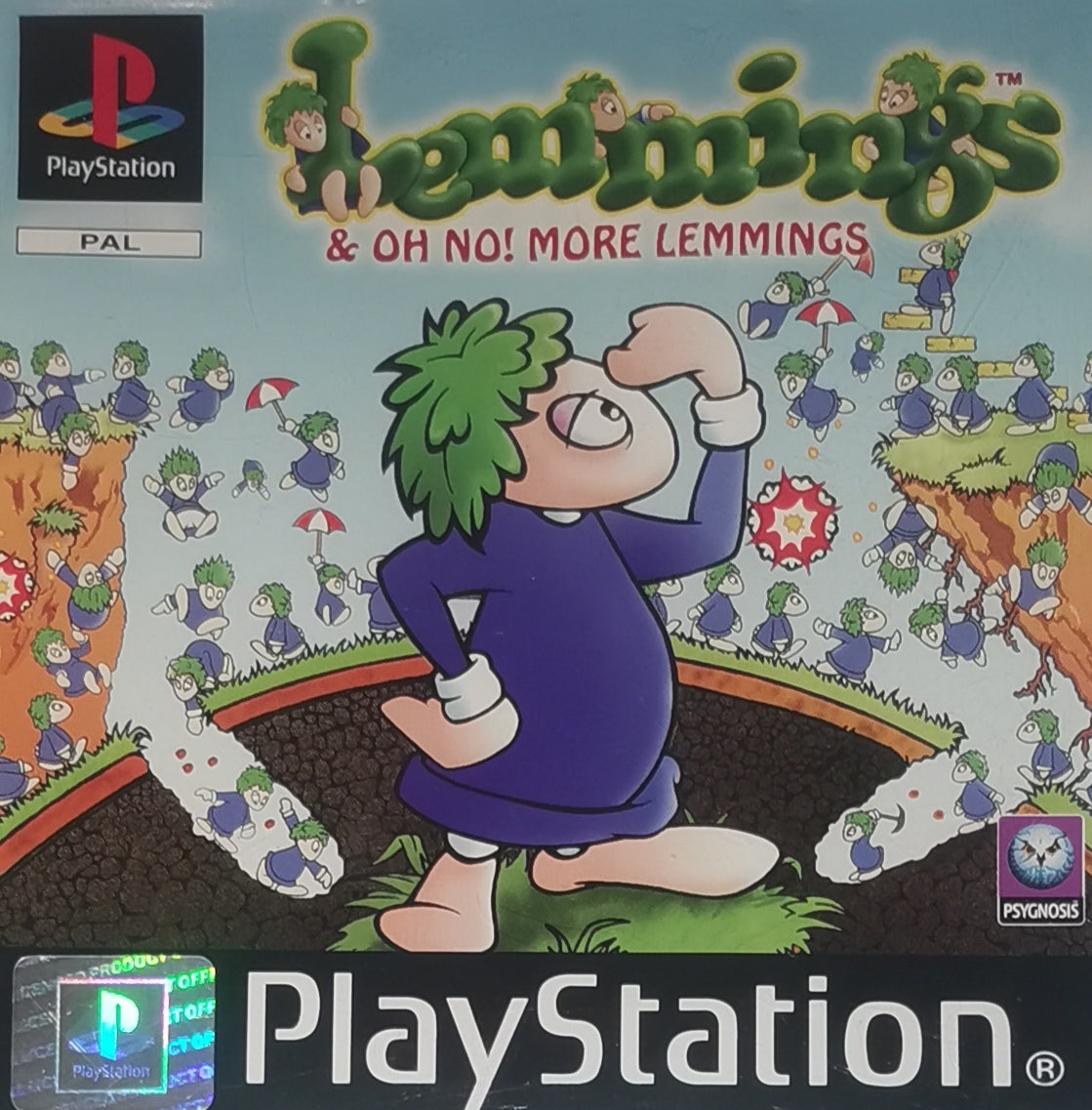 Lemmings and OH NO More Lemmings (Playstation 1) [Gut]